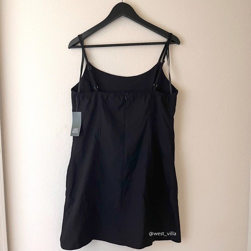 Wild Fable Women's Sleeveless Spaghetti Straps Woven Bodycon Dress Black XL - Picture 3 of 5