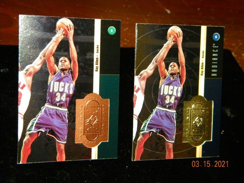 1998-99 SPx Finite Radiance #21 Ray Allen 1291/5000 & 7904/10000 - 第 4/9 張圖片