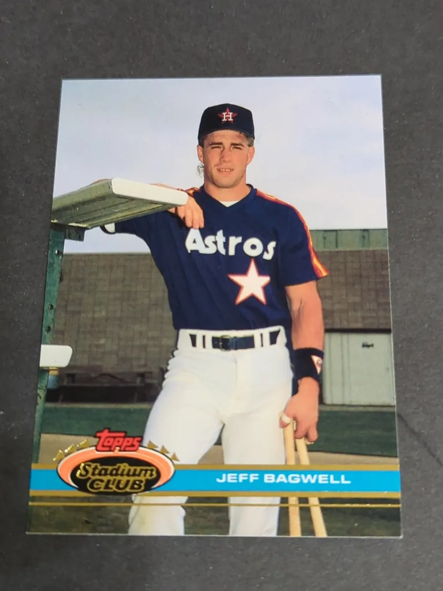 1991 Stadium Club 388 JEFF BAGWELL Rookie! Houston Astros!