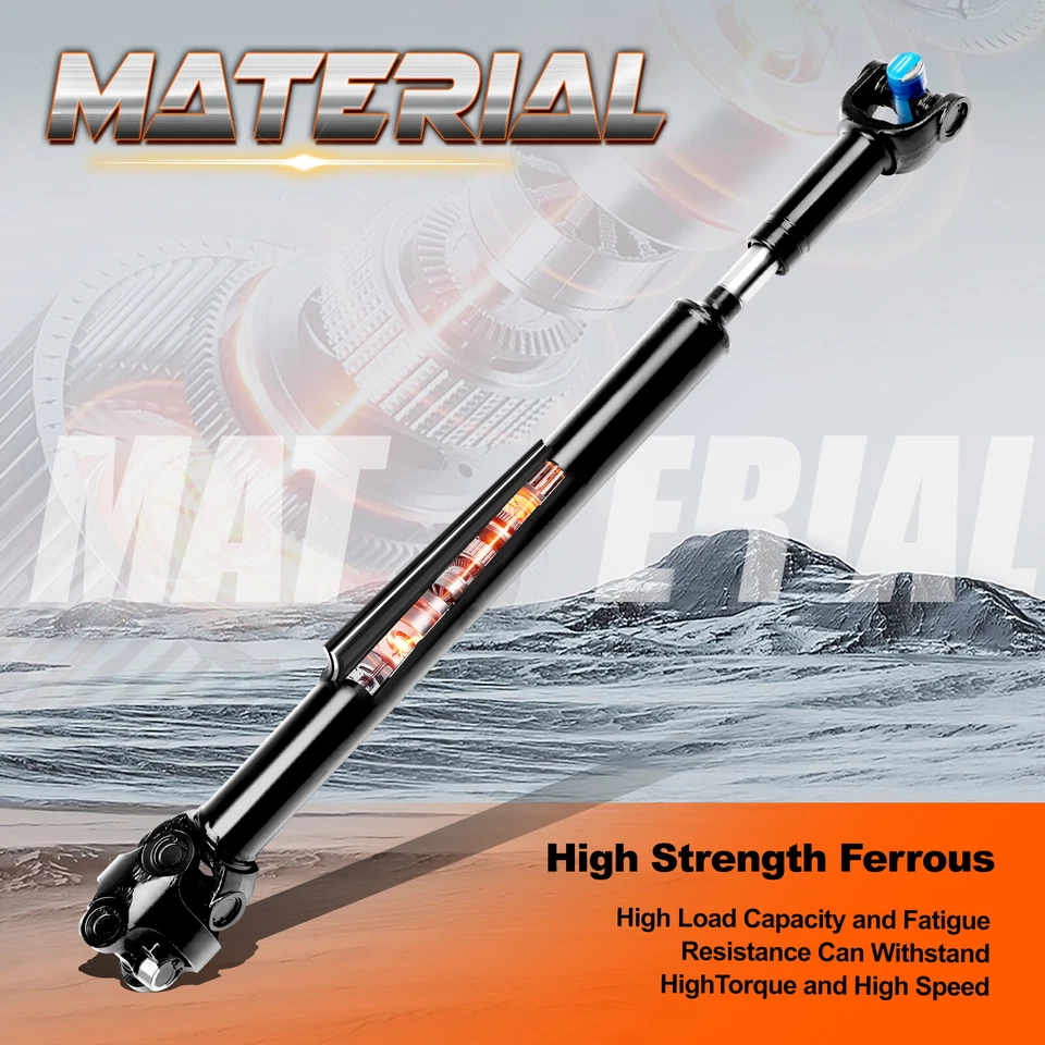 For 1993-95 Jeep Grand Cherokee 4WD V8 5.2L  New Front Driveshaft Shaft Assembly Foto 4 de 4