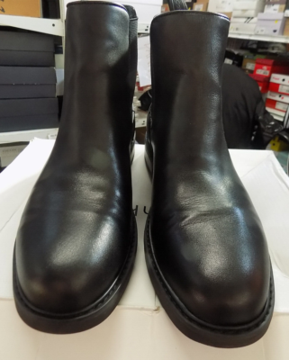 Calvin Klein Fenwick Chelsea Boots Mens 11 Black Leather Pull On Dress Boot NIB Calvin Klein | Shoes | Calvin Klein Mens Fenwick Pull On  main image 2