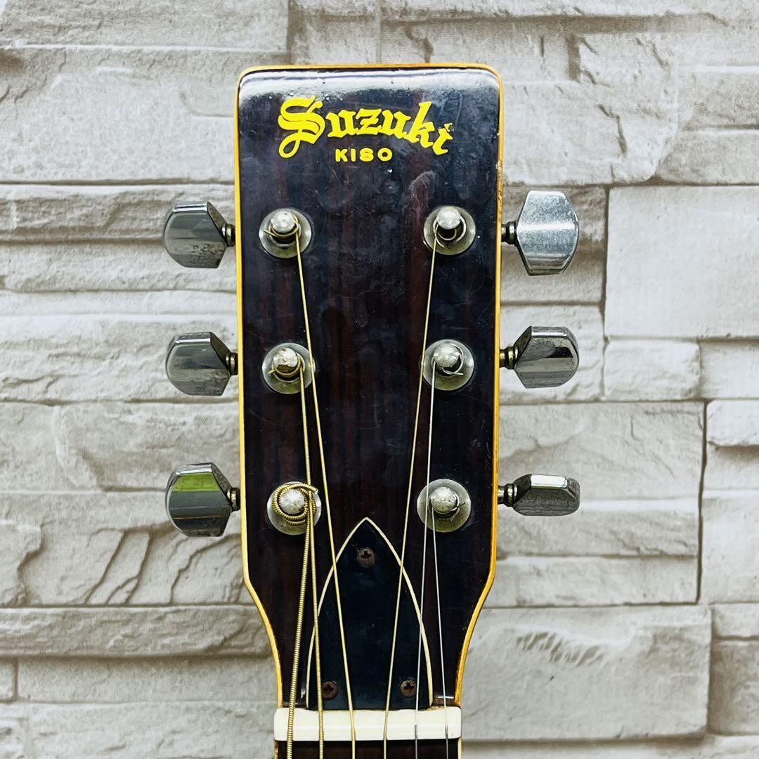Acoustic Guitar Kiso Suzuki W-150 Natural Made in Japan Acoustic Guitar Kiso Suzuki W-150 Natural Made in Japan