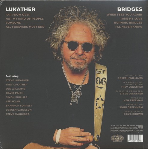 Lukather - Bridges (LP) - Vinyl Neo Beat/Garage/Trash - Picture 2 of 2