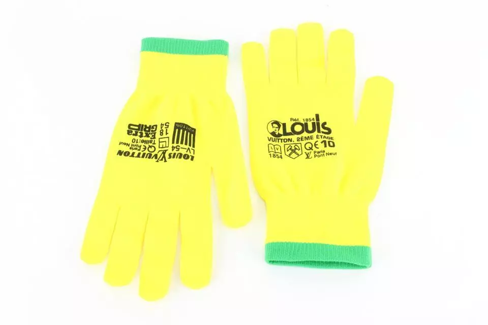 Louis Vuitton Pop Up Work Gloves w/ Tags - Yellow Gloves & Mittens