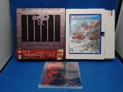 Ys IX Monstrum NOX Limited Collector's BOX PS4 Falcom Gebraucht Japan Action ...