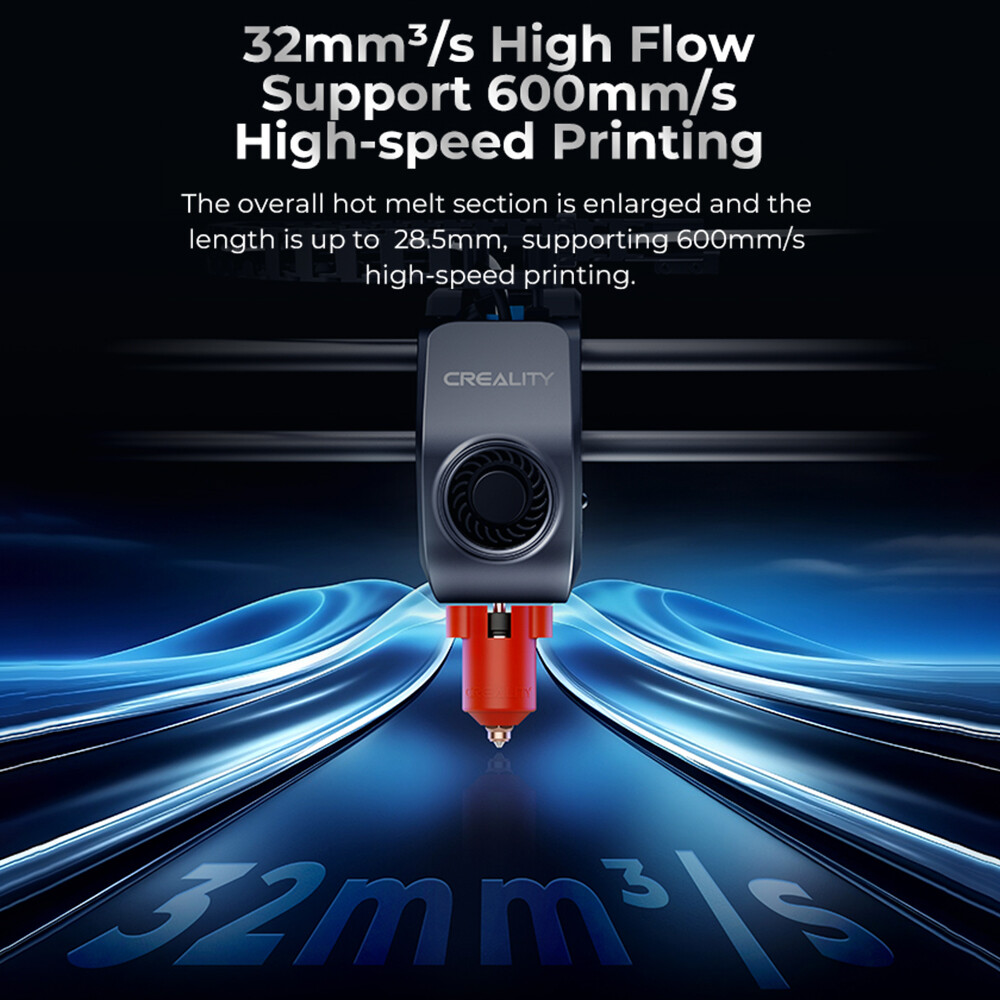 Creality K1 Max Ceramic Heating Block Kit with 60W Ceramic Heating