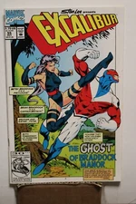 EXCALIBUR #55 (1992) Widget, Jamie Braddock, Alan Davis, Mark Farmer, Marvel