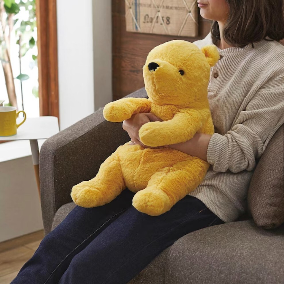 Japan Disney Classic Pooh Winnie the Pooh Retro Plush Toy