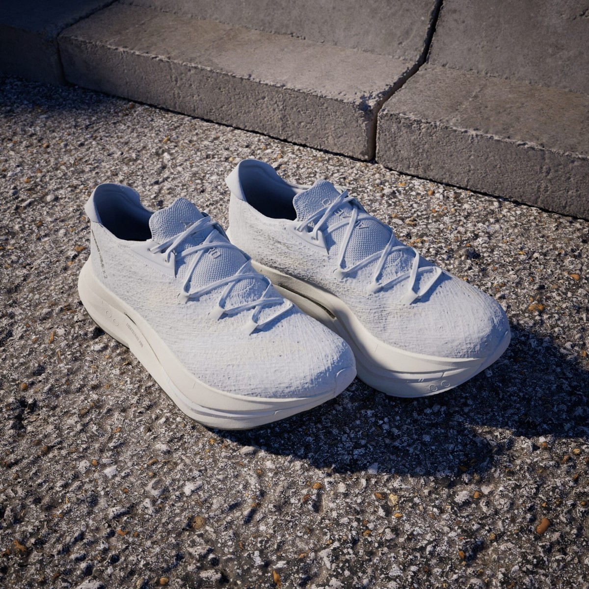 Adidas Adizero Prime X 2.0 Strung Running Shoes Cloud White Adidas Adizero Prime X 2.0 Strung Running Shoes Cloud White