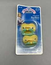 Vintage Baby King 2 Pack Orthopedic Pacifiers NEW IN PACK 2008