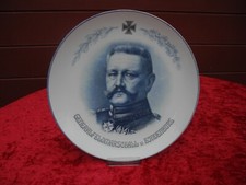 Teller 1.Weltkrieg , Generalfeldmarschall v. Hindenburg, Reservistika /Patriotik