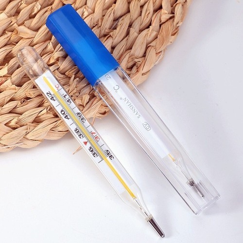 Adult Kids Medical Classic Glass Clinical Oral Armpit Thermometer Mercury Free - Picture 3 of 7