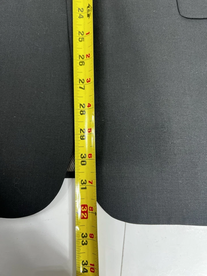 Blazer 40R Giorgio Cosani Super 100s Chaqueta de Lana Abrigo Deportivo Negro Hombres Foto 4 de 4