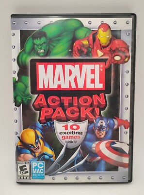 Marvel Action Pack - 10 PC Game Bundle - CD-ROM - 2010