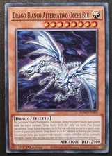 DRAGO BIANCO ALTERNATIVO OCCHI BLU 1^ Ediz. in Italiano SDWD-IT005 Comune YUGIOH