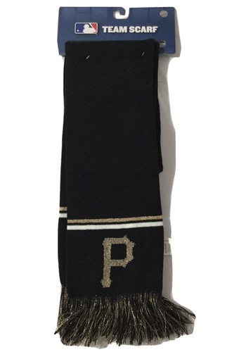 NEU MIT ETIKETT PITTSBURGH PIRATES FOREVER SAMMLERSTÜCKE SCHWARZ/GOLD SCHAL OFFIZIELL MLB NEU - Bild 2 von 10