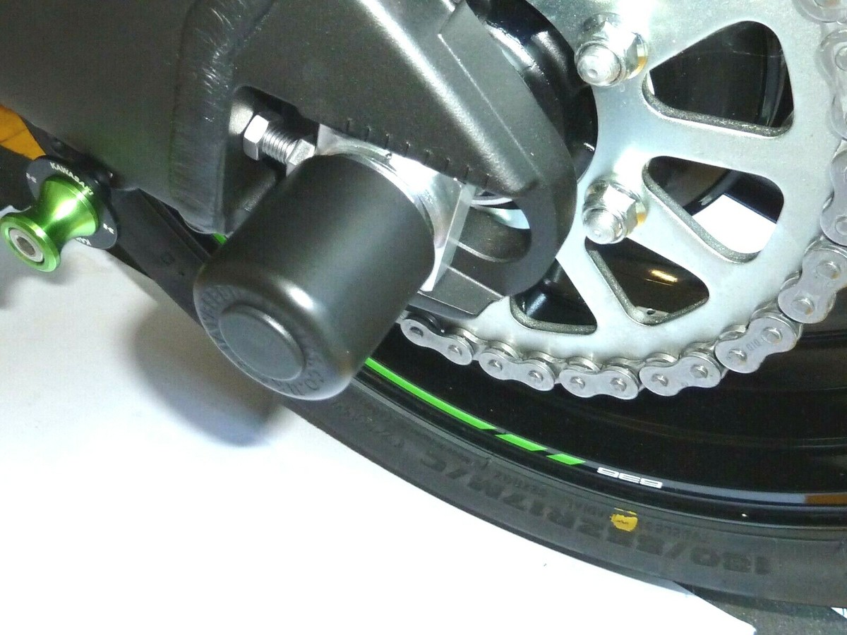 虫ころ KAWASAKI ZX6R 636 2019-2022 CRASH MUSHROOMS REAR AXLE