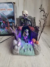FG Square drain pipe ghoul animated Halloween Village accessory