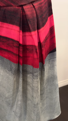 Rachel Roy Multicolor MIDI Sleeveless Dress NWT Size L - Video 1 of 1