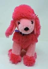 Ty Beanie Buddy Perfume Caniche Rosa Perro Peluche 11" Juguete Suave Como Nuevo