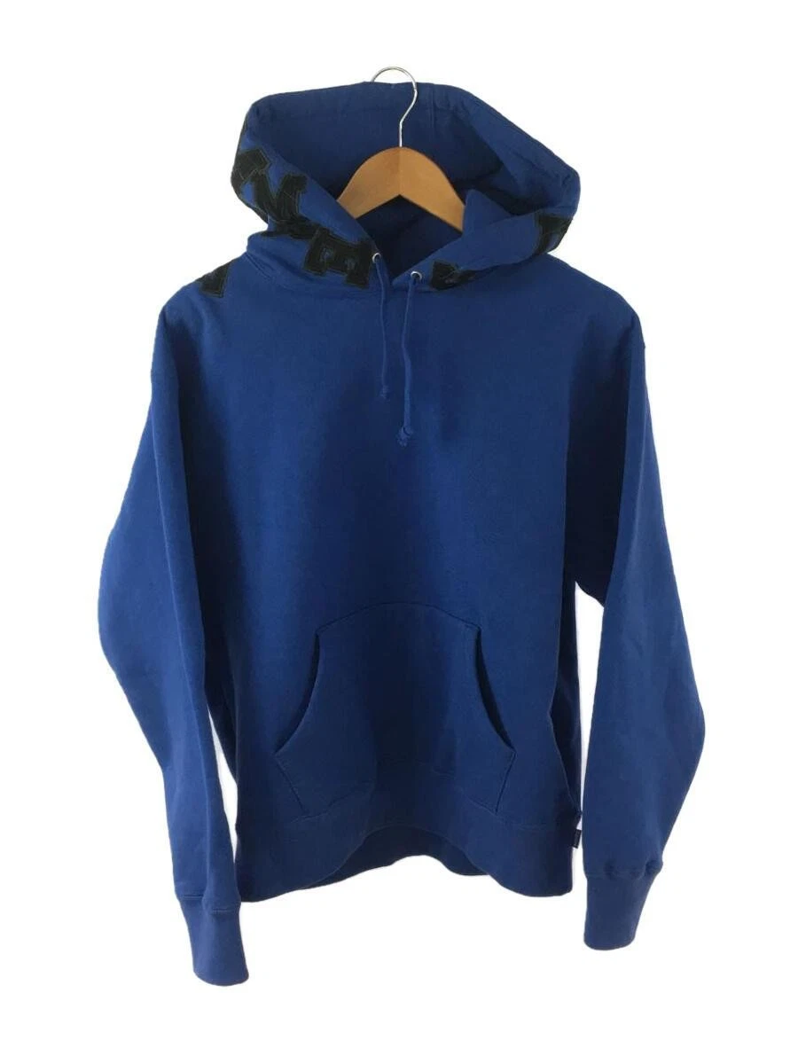 Sweat à capuche Supreme bleu S occasion
