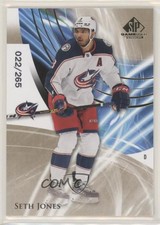 2020-21 Upper Deck SP Game Used Golden Burst 22/265 Seth Jones #41 7l6