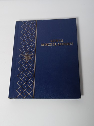 Whitman Classics Miscellanous Cents Coin Album #9411 Book Penny Pennies