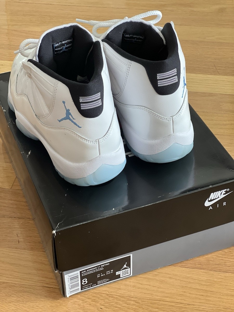 Jordan Air Jordan 11 Retro 2024 Legend Blue/Columbia White Black