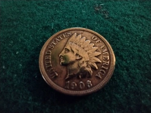 1906 Indian Head Penny Full Liberty Very Nice Condition Good Detail See Pictures