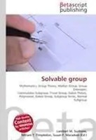 Lambert M. Surhone (U. A.) | Solvable Group | Taschenbuch | Englisch (2026)