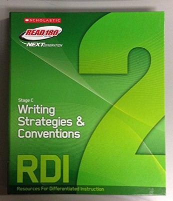 Read 180 - NEXT Generation - Stage C - Writing Strategies & Conventions (RDI...