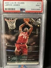 LeBron James 2004 Upper Deck Rookie Class 2nd Year Card PSA 9 Mint