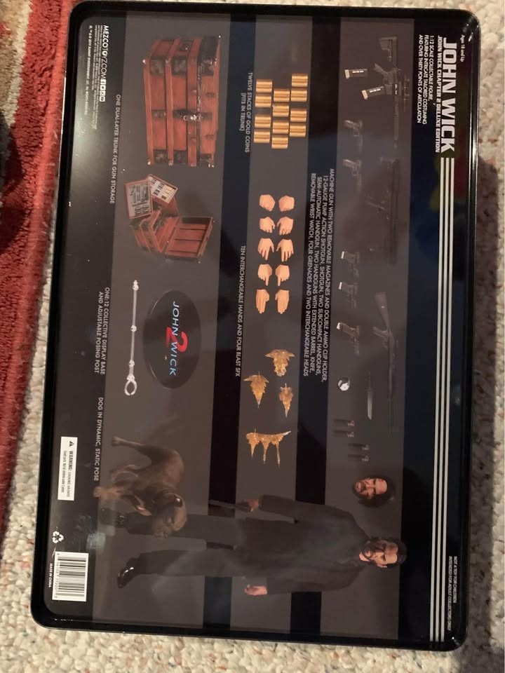 Mezco One: 12 - John Wick: Chapter 2: John Wick Action