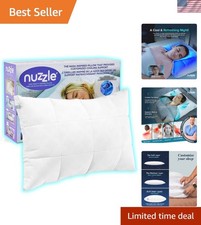 Luxury Adjustable Cooling Pillow 16"x24" for Side Sleepers - Soft Comfort