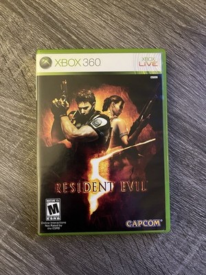 Resident Evil 5 (Microsoft Xbox 360, 2009) CIB 