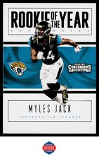 2016 Panini Contenders #30 Myles Jack Rookie of the Year Contenders