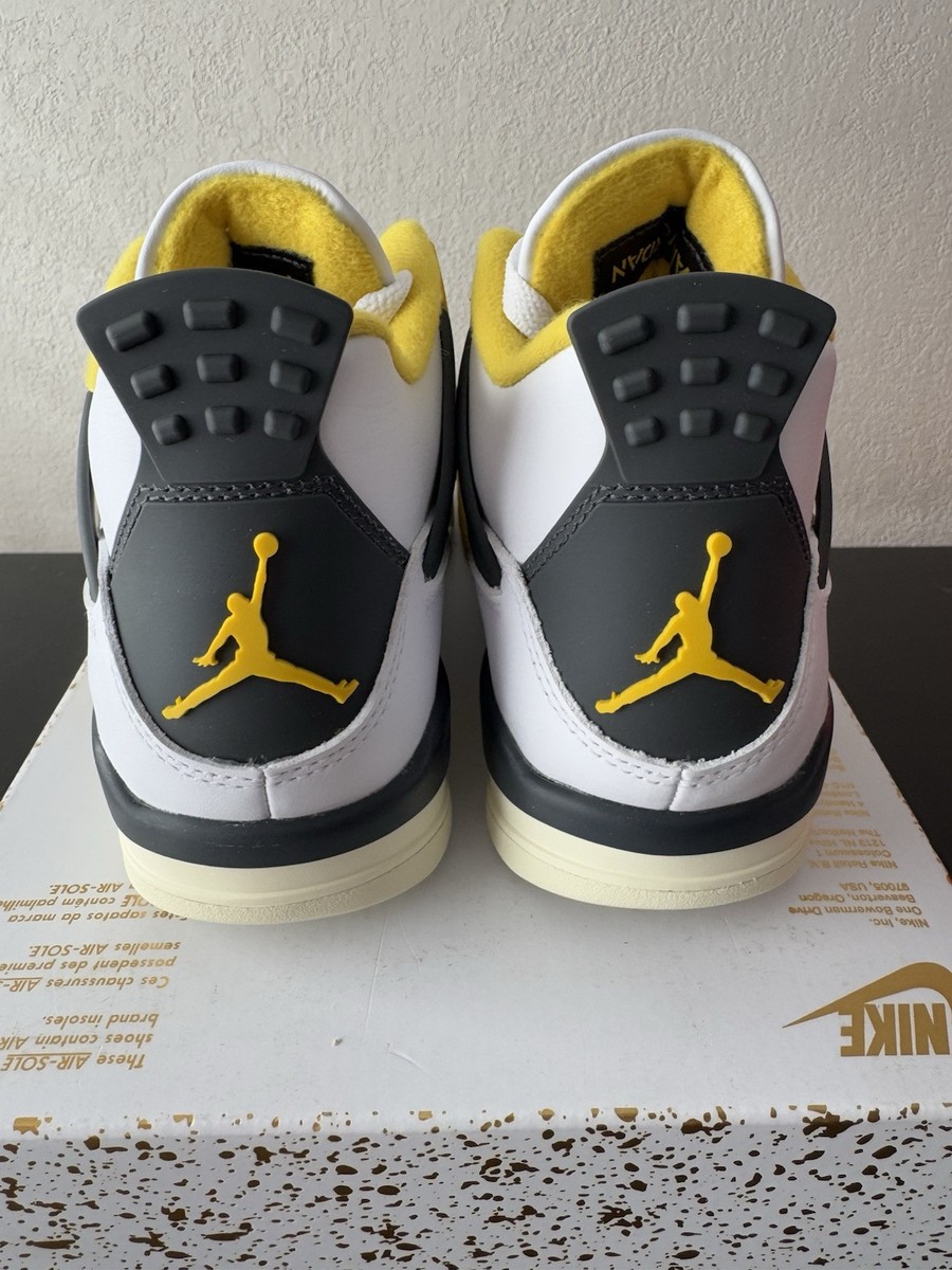Size 6 - Air Jordan 4 Retro Vivid Sulfur W for sale online | eBay
