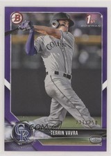 2018 Bowman Draft Purple 231/250 Terrin Vavra #BD-5 4g9