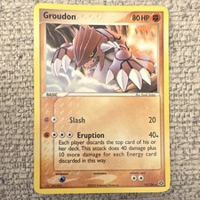 Pokemon TCG Groudon 14/106 Emerald Regular Rare English 80 HP 2005 Saitou on eBay