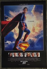 Superman 2025 Retro Final 27x40 DS Original Movie Poster Double sided MINT RARE