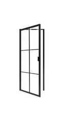 Steel door, single, slim frame - available in 4 sizes