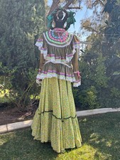 Ballet Folklorio, Costume, Nayarit, Vestido, Muy Bonita, Green, Dress, Used