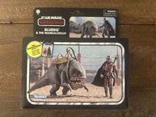 Star Wars Vintage Collection Blurrg and The Mandalorian Action Figures MIB
