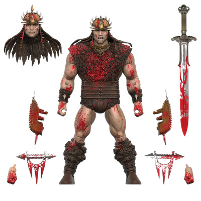 Conan The Barbarian Action Figure Super 7 Blood-Soaked Pit Fighter Conan 17 Cm