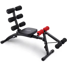 MERACH Ab Machine Multi-Functional Adjustable Ab Trainer for Home Gym Use Sit up