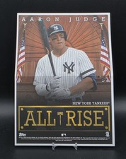 Aaron Judge All Rise Boxtopper Poster New York Yankees 2020 Topps