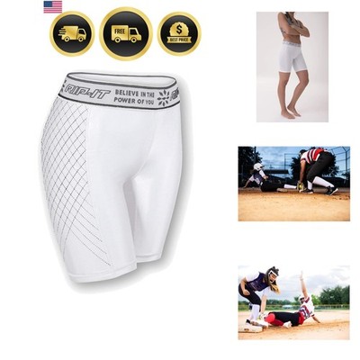 Period-Protection Pro Softball Sliding Shorts, Padded Compression Shorts for ...