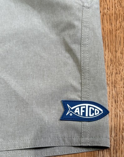 AFTCO Youth 1958 Aftech Shorts Beige 24 Stretch Outdoor Fishing Sm Tech Pocket - Picture 10 of 15