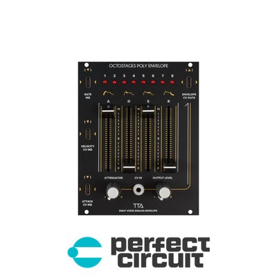 Tiptop OCTOSTAGES Eight-Voice Envelope EURORACK - DEMO - PERFECT CIRCUIT