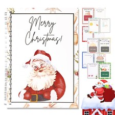 Card Book, 38 Pages, 5x7 Color Spiral Bound, Multicolor, Scrapbooking Album